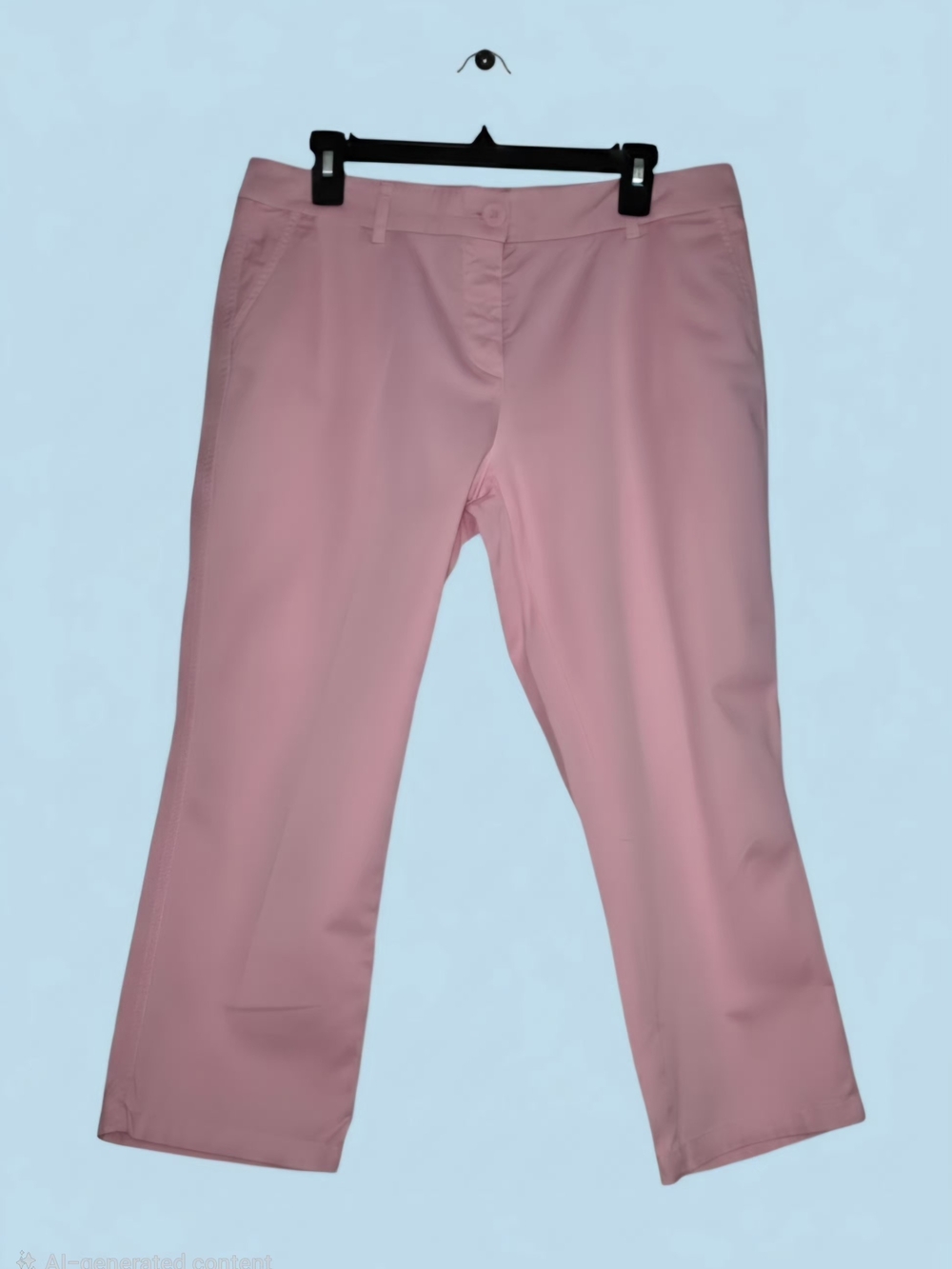 crown & ivy Pink Straight-Leg Capris